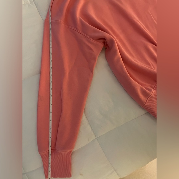 GUC Nike Phoenix oversized crewneck in Pink Coral Chalk and Sail. Size small - Picture 11 of 13